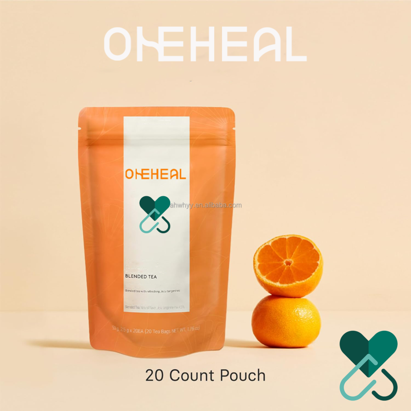 Private Label Green Tangerine Passion Fruit Tea OEM Mixed Fruit Tea Bag Top Rated Tangerine Tea