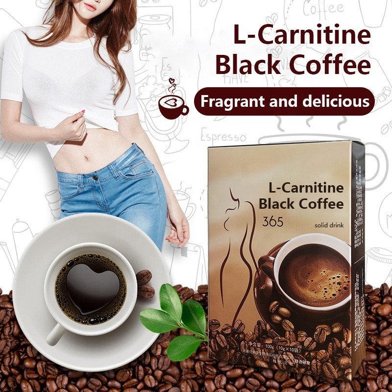 Black Coffee Slim Powder Factory - Best Price OEM/ODM L-Carnitine Fast Weight Loss