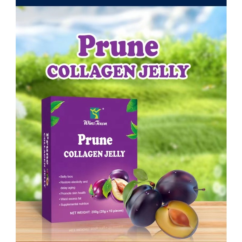 Collagen Jelly Supplement Manufacturer - Prune Gummies Vitamins Elasticity Aging