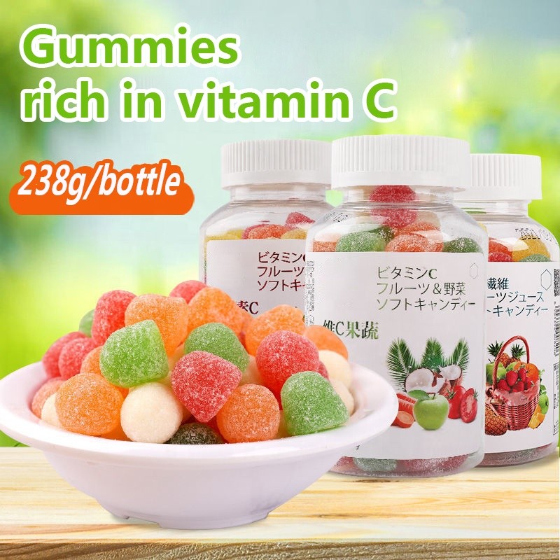 Vitamin C Gummies Manufacturer - Wholesale Customized Mixed Fruit Kid-Friendly