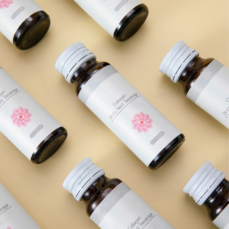 Bird's Nest Collagen Drink Factory - Nicotinamide Enzyme Anti-Aging Whitening