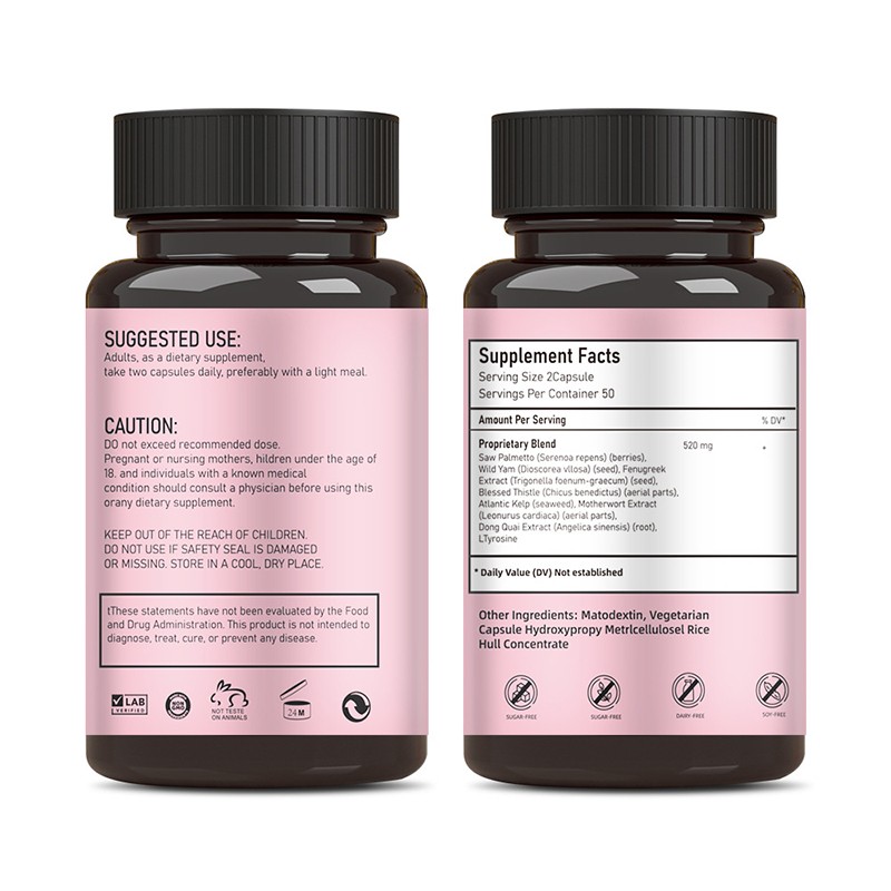 Hip Lift Capsules Manufacturer - Own Brand Maca Buttocks Enhance Firmness Enlarge