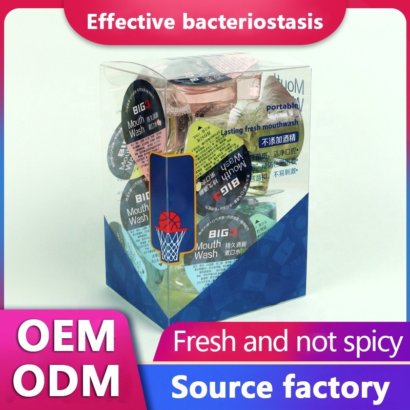 Oral Care Jelly Cup Factory - Private Label Portable Alcohol-Free Fruit