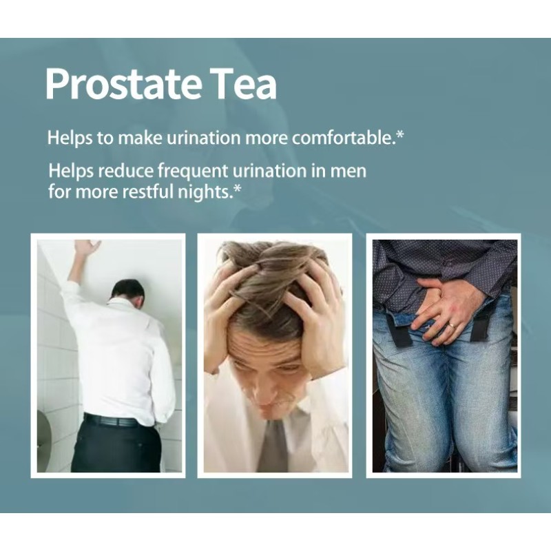 Prostate Tea Factory - 100% Natural Herbal Men's Health Wellness Adult Drink