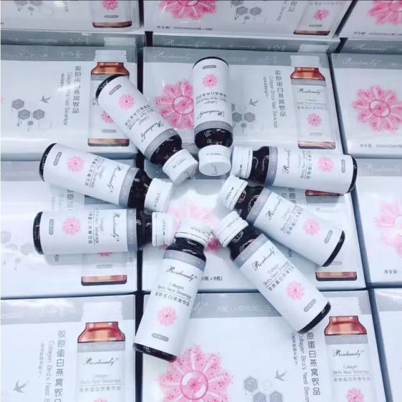 Bird's Nest Collagen Drink Factory - Nicotinamide Enzyme Anti-Aging Whitening