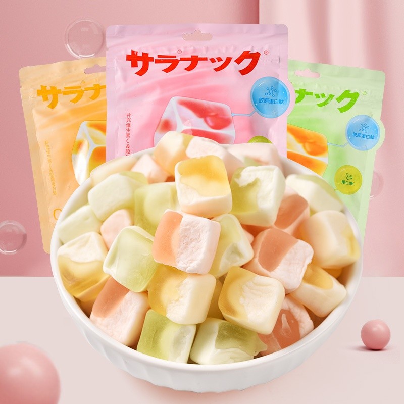 Fruit Juice Gummy Factory - Factory Customized Pure Natural Collagen Peptide