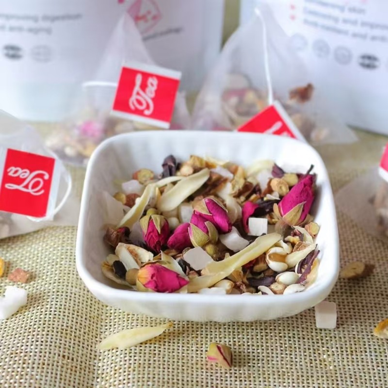 Rose Tea Manufacturer - Factory Supply 100% Natural Beauty Slimming Anti-aging