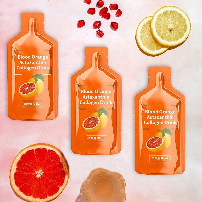 Collagen Peptide Drink Manufacturer - Factory Supply Vitamin Grapefruit Lemon Whitening