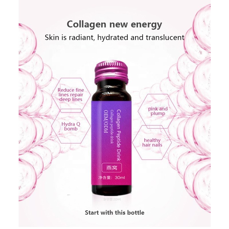 Bird's Nest Collagen Drink Manufacturer - China Factory Customized Hydrating Halal