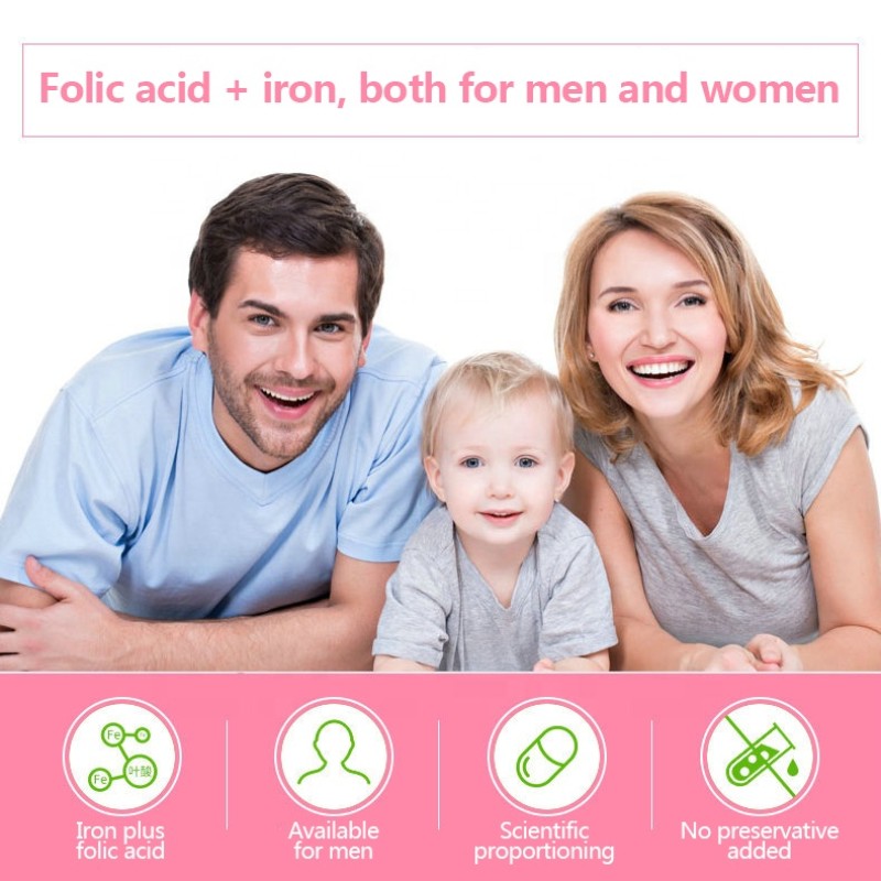Pregnant Women Tablets Factory - Factory Direct Sales High Quality Folic Acid Iron
