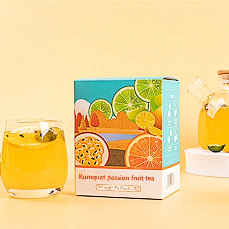 Fruit Tea Manufacturer - Customizable Flavor Portable Citrus Lemon Passion Fruit