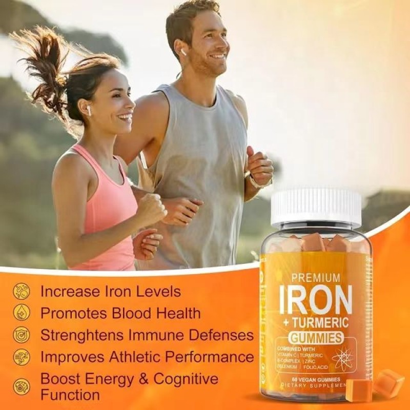 Calcium Gummies Factory - High Quality Soft Candy Iron Zinc Vitamin Biotin Immune