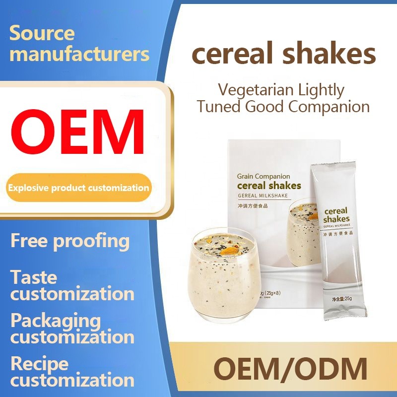 Meal Replacement Powder Factory - OEM Custom Logo Nutrition Whole Grains