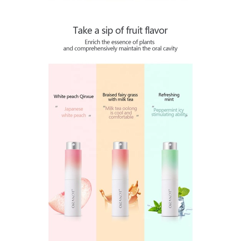 Breath Spray Manufacturer - Custom 0 Alcohol Natural Probiotic Mint Lemon