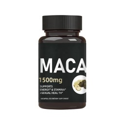 Maca Ginseng Capsules Factory - Private Label Organic Herbal Physical Strength Energy