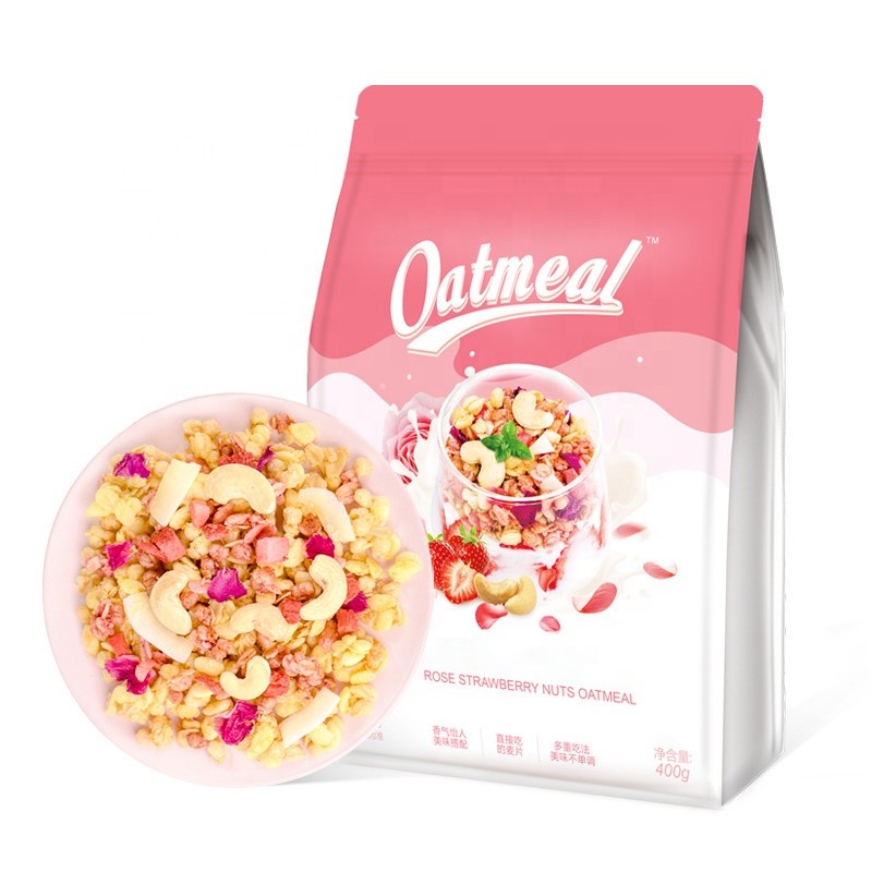 Breakfast Cereal Manufacturer - Factory Direct Supply Oatmeal Fruit Yogurt Nuts