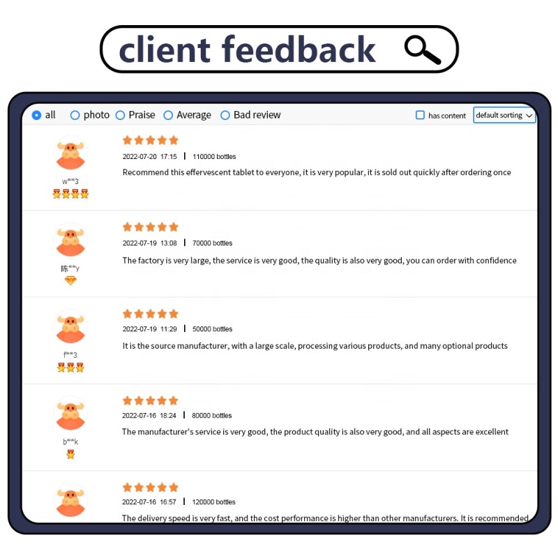 Effervescent Tablets Factory - Natural Vitamin Fruit Vegetable L-Carnitine Slimming