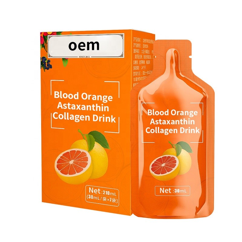Collagen Peptide Drink Manufacturer - Factory Supply Vitamin Grapefruit Lemon Whitening