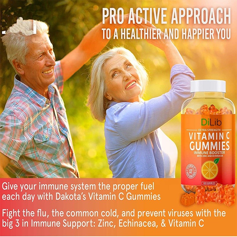 Vitamin C Gummies Manufacturer - Factory Customized Halal Zinc Echinacea Immune