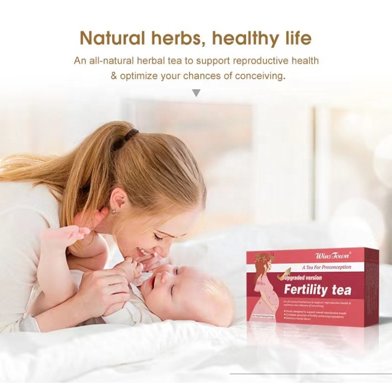 Fertility Tea Factory - OEM/ODM Upgraded Version Herbal Folic Acid Reproductive
