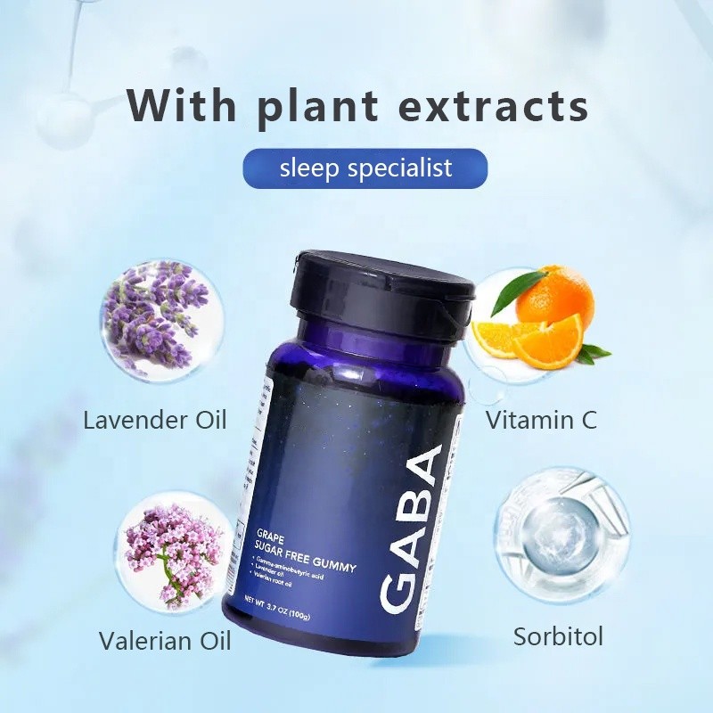 Sleep Gummies Manufacturer - OEM/ODM Hot Selling Gaba Mixed Fruit Relieve Stress