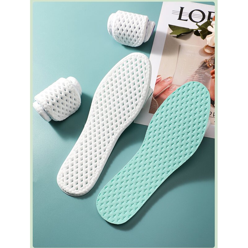 Arch Support Shoe Pads Manufacturer - Anti-Pain Cushion Super Soft Memory Foam Sports Insoles with TPR Shock Absorption