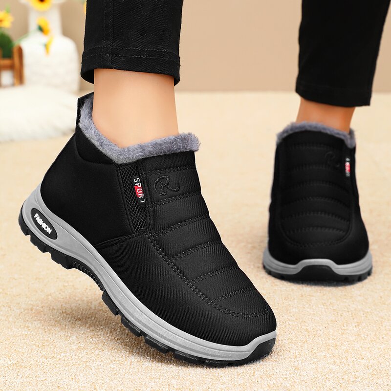 Fashionable Walking Style Shoes for Women Manufacturer - Winter Boots Casual Warm New Design