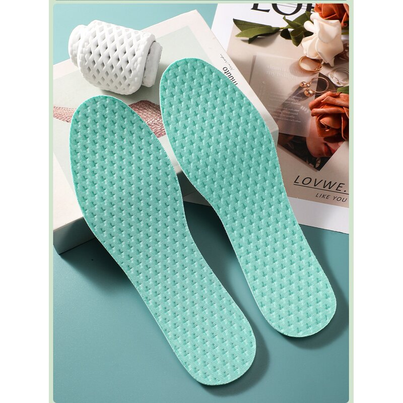 Arch Support Shoe Pads Manufacturer - Anti-Pain Cushion Super Soft Memory Foam Sports Insoles with TPR Shock Absorption