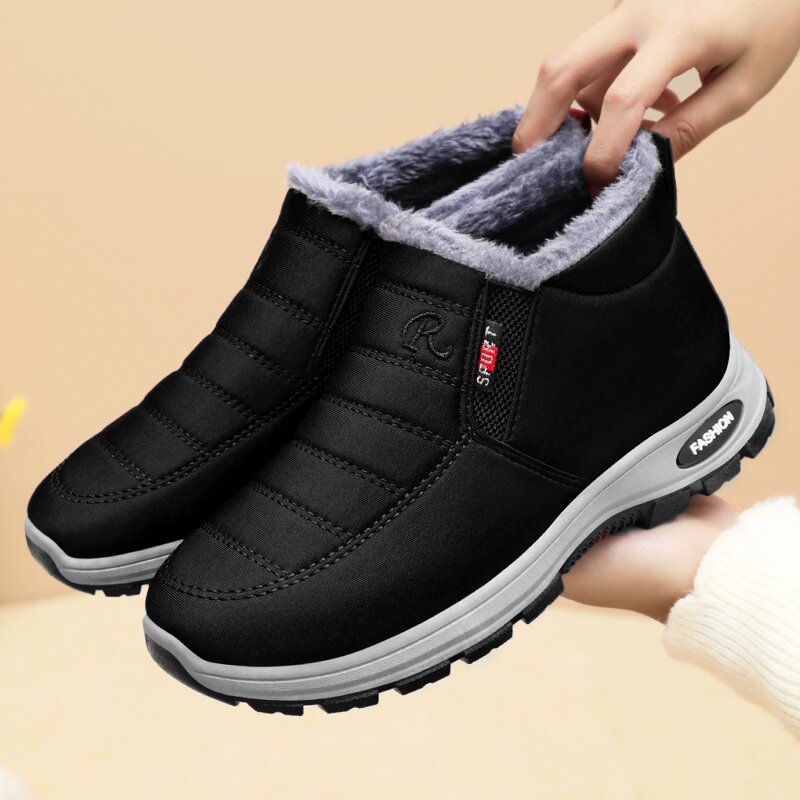 Fashionable Walking Style Shoes for Women Manufacturer - Winter Boots Casual Warm New Design