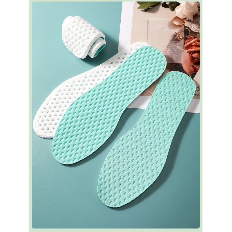 Arch Support Shoe Pads Manufacturer - Anti-Pain Cushion Super Soft Memory Foam Sports Insoles with TPR Shock Absorption