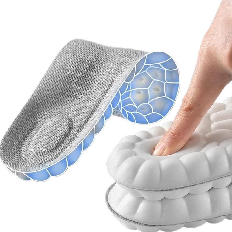 Shoe Cloud Insoles Manufacturer - 4D Soft Memory Foam Orthotic for Men Women Sports Inserts