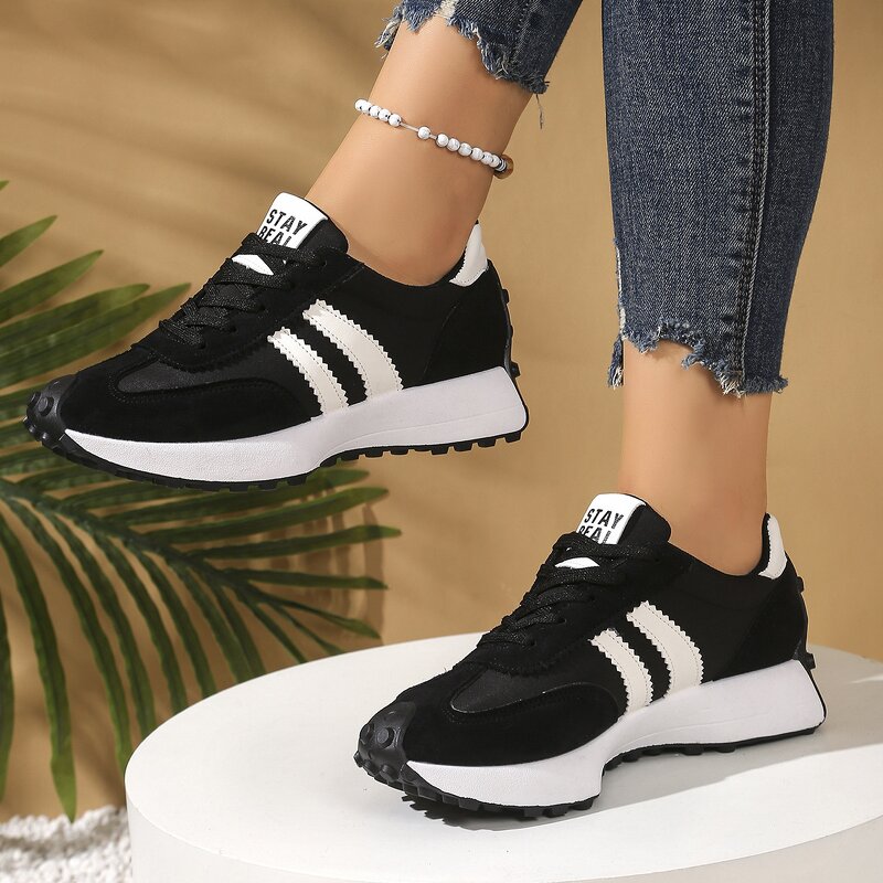 Old Dad Women's Casual Shoes Manufacturer - Spring/Summer New Trendy Thick-Topped Student Breathable Sports Shoes