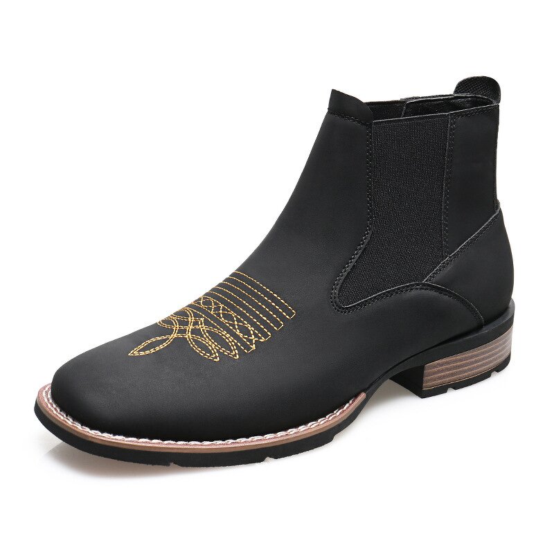 Men's Ankle Chelsea Boots Manufacturer - Wholesale Velvet Lace-Up Anti-Slip for All Seasons Original Quality Factory