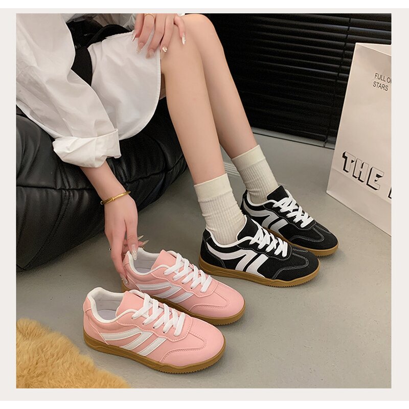 Agan Shedeen Training Shoes Manufacturer - 2025 New Style European & American Retro Colorful Striped Flat Shoes
