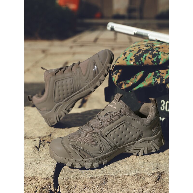 Training Shoes for Men Manufacturer - Latest Design Outdoor Sports Wear-resistant Waterproof Hiking Shoes
