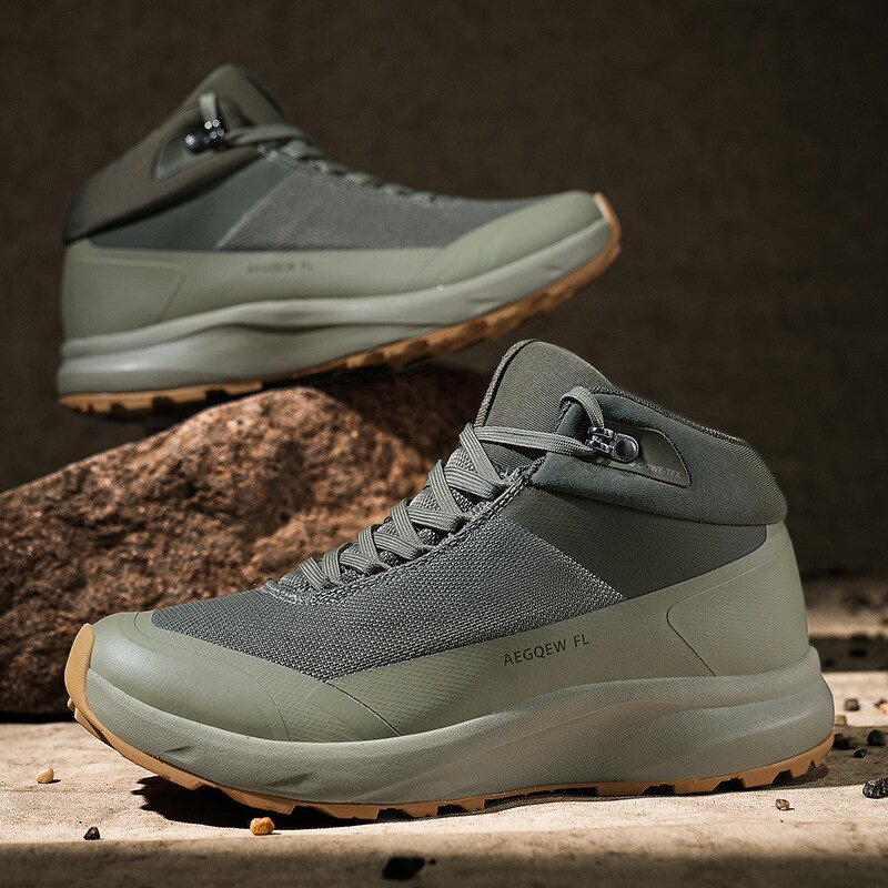 Breathable Casual Shoes Manufacturer - High-quality Extra-high Elasticity for Off-road Jogging Lightweight Cushioning Waterproof Hiking