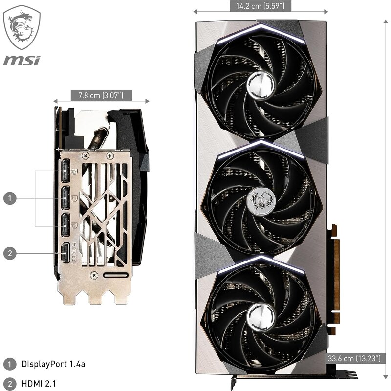 Gaming Graphics Card Manufacturer - Super Dragon GeForce RTX 4090 VERTO 24GB GDDR6X PCIe 4.0 Rtx4090 24gb GDDR6X