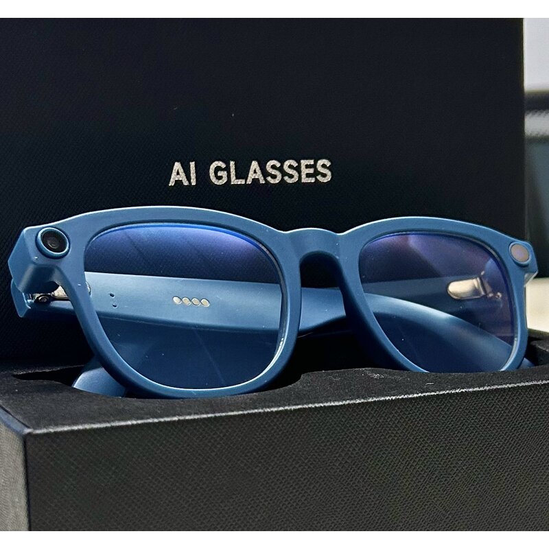 Video Recording Glasses Manufacturer - AI02 Camera Wearable for Photos WIFI Transfer ChatGPT BT Audio Call for Outdoor Sports