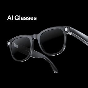 AI Smart Glasses Manufacturer - 163 Translation for Men Women 7 Day Ultra-Long Standby Waterproof Wireless Music & Calls