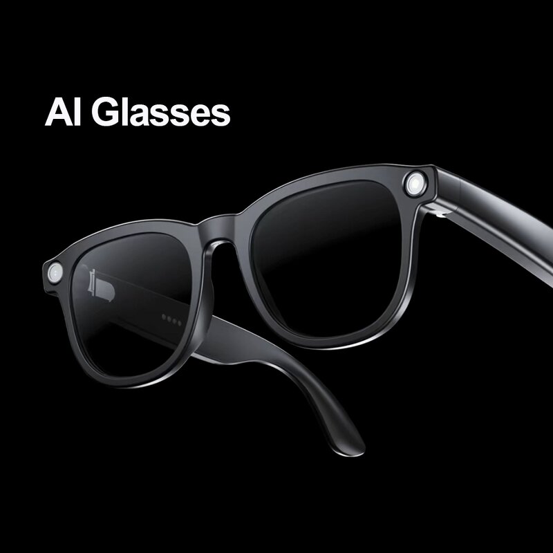AI Smart Glasses Manufacturer - 163 Translation for Men Women 7 Day Ultra-Long Standby Waterproof Wireless Music & Calls