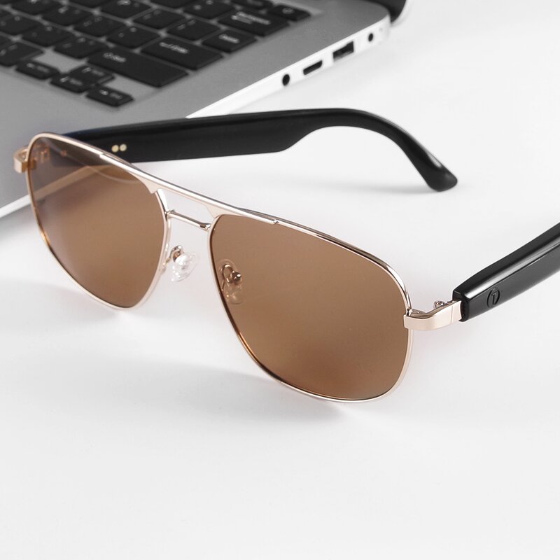 Camera Smart Glasses Manufacturer - Call Women Blue Light Blocking AI Translator Smart Reading Glasses for Men With Music