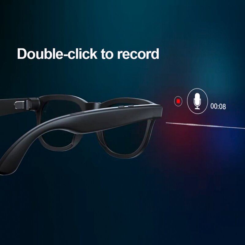 Camera Smart Glasses Manufacturer - Remote Photography BT Audio Call AI Translation WIFI Connect for Men Women Wearable