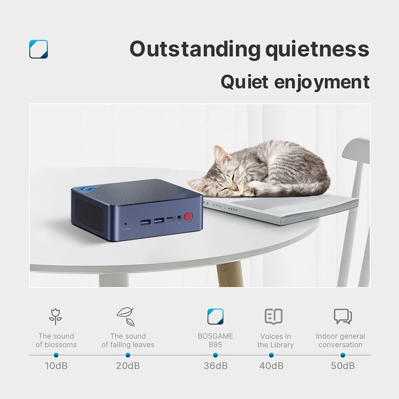 Mini Desktop Computer Manufacturer - Intel N95 Portable Win11 Pocket Mini PC 12 Generation Host DDR4 Customization Office