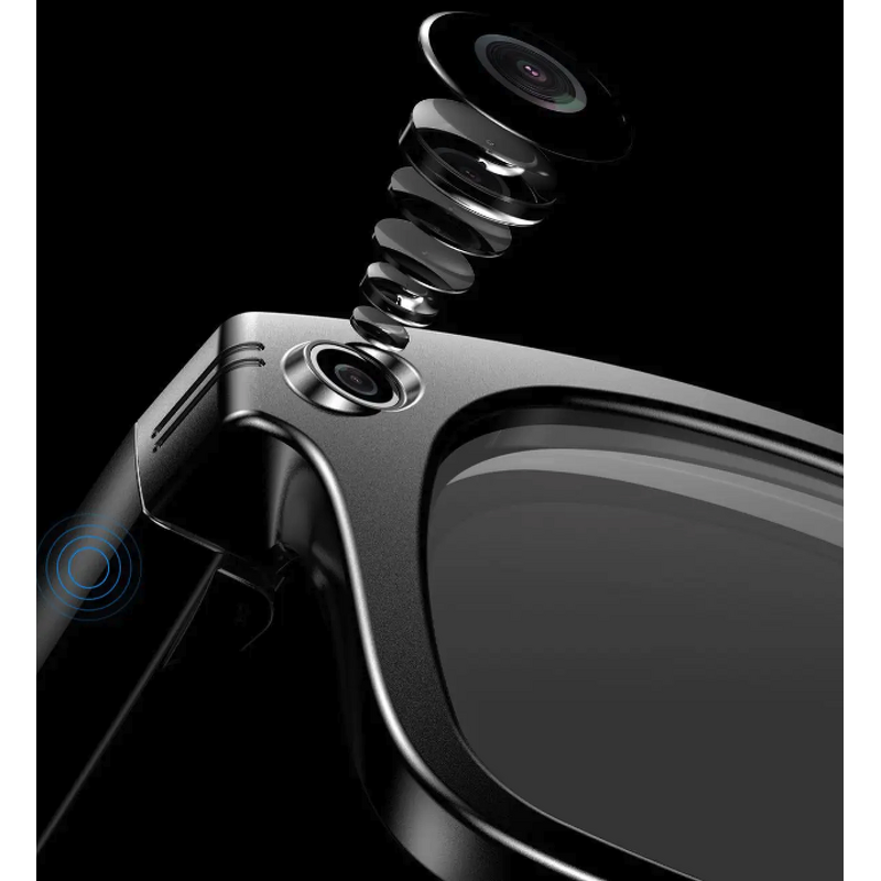 Smart AI Glasses Manufacturer - G02 with 500W HD Camera Anti-Shake WIFI Translation Chatgpt Voice Assistant Wearable 2025