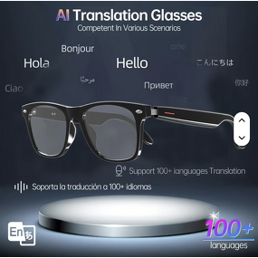 Camera Smart Glasses Manufacturer - Remote Photography BT Audio Call AI Translation WIFI Connect for Men Women Wearable