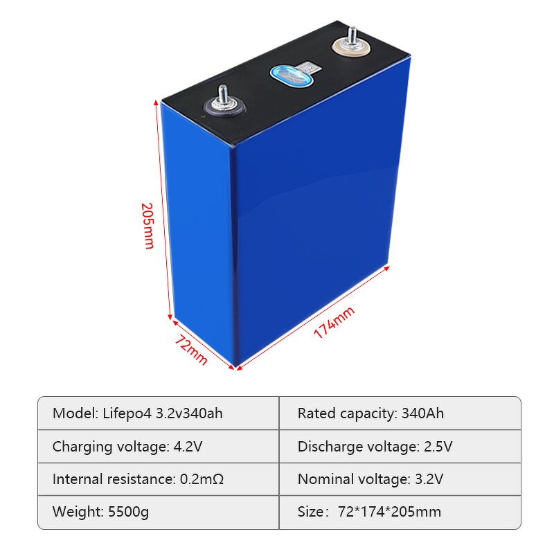 Lifepo4 Battery Manufacturer - CATL 3.2V 302Ah 280Ah 310Ah 320Ah 340Ah MB31 MB30 280K Prismatic for Motorcycle E-Bike