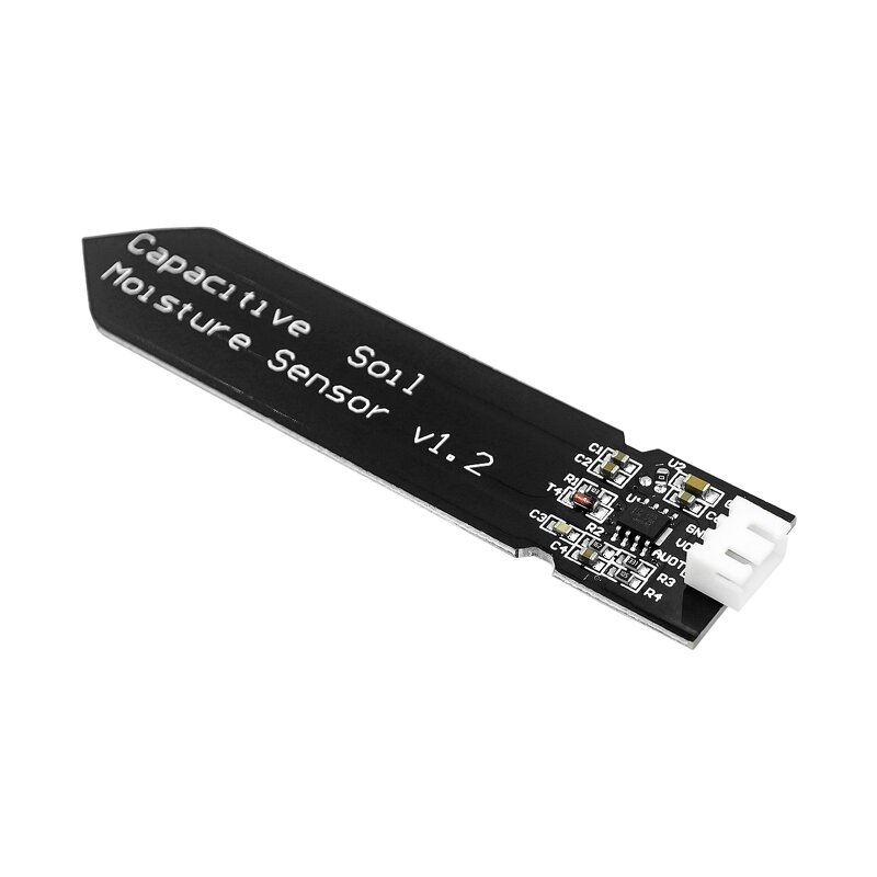 Soil Moisture Sensor Manufacturer - Capacitive Analog 3.3-5.5V Corrosion Resistant with Gravity 3-Pin for Raspberry