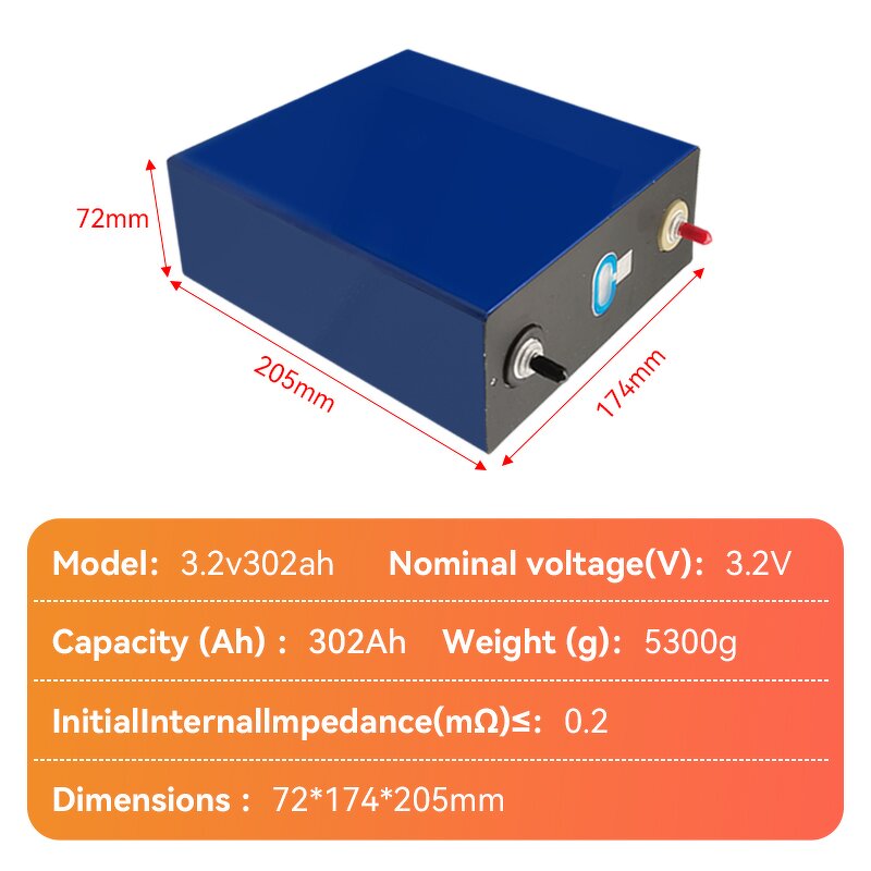 Lifepo4 Battery Manufacturer - CATL 3.2V 302Ah 280Ah 310Ah 320Ah 340Ah MB31 MB30 280K Prismatic for Motorcycle E-Bike