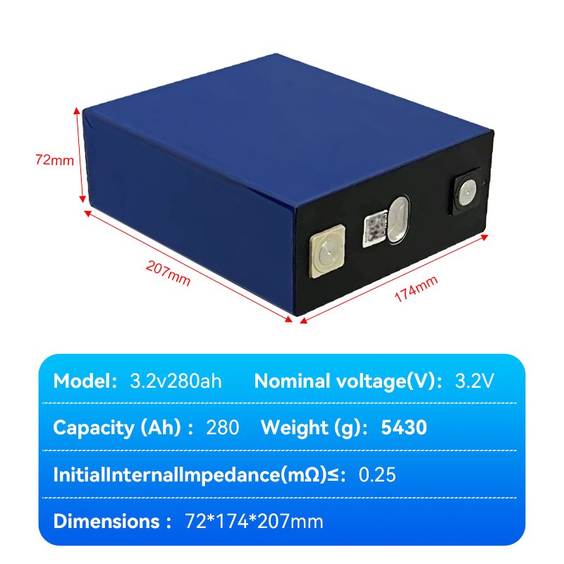 Lifepo4 Battery Manufacturer - CATL 3.2V 302Ah 280Ah 310Ah 320Ah 340Ah MB31 MB30 280K Prismatic for Motorcycle E-Bike