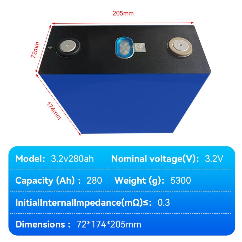 Lifepo4 Battery Cell Manufacturer - 3.2V 32Ah 22Ah 50Ah 56Ah 100Ah 105Ah 280Ah 280K MB31 MB30 for Energy Storage